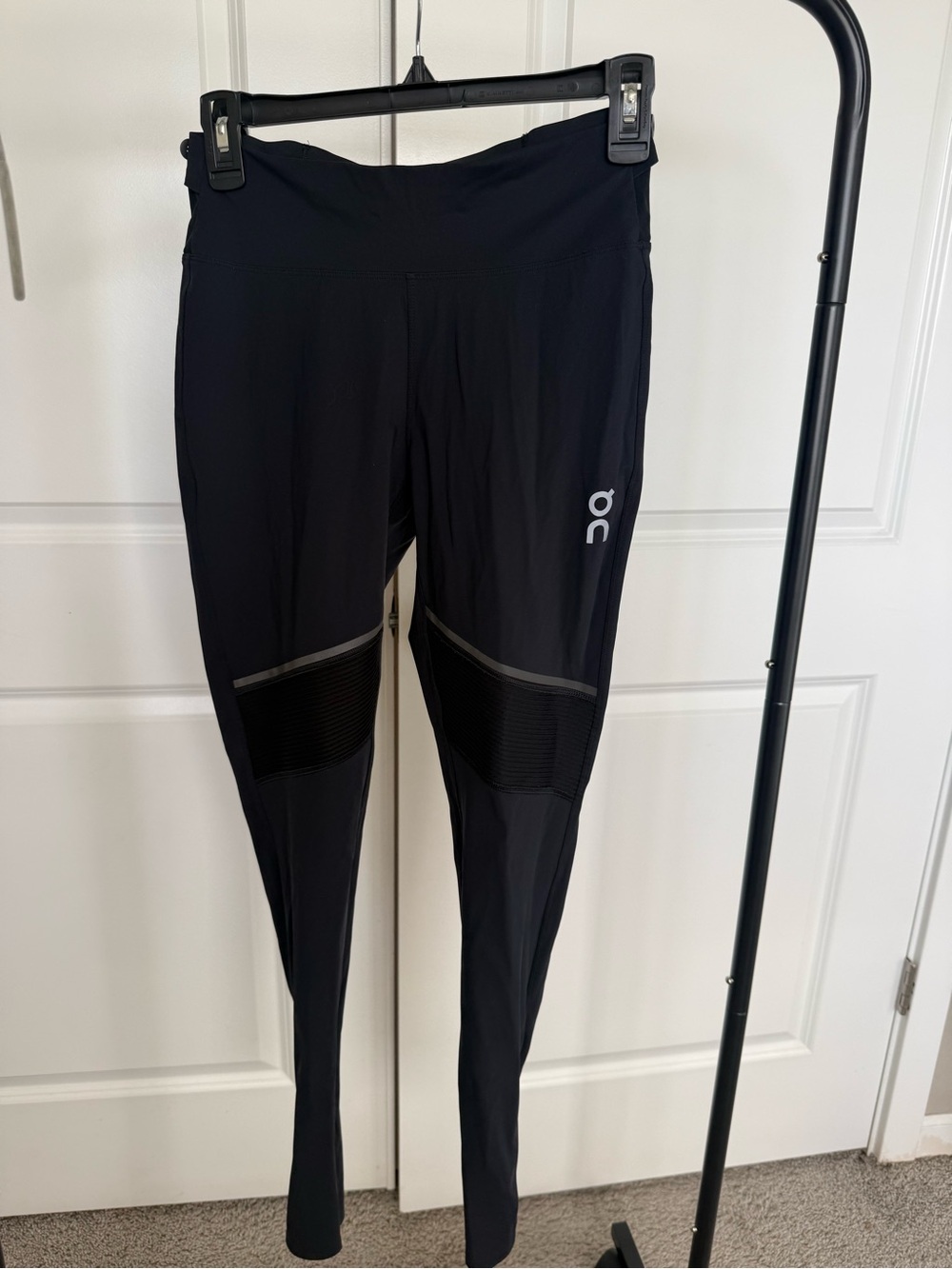 On Running Kids Black Reflective Performance Leggings